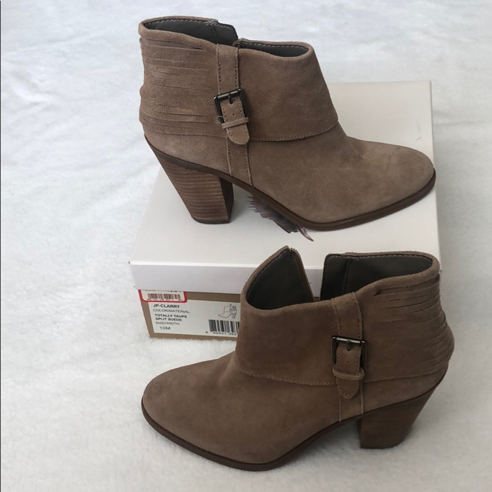 Jessica Simpson Suede Heeled Boot 10M